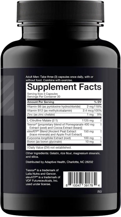 Nugenix Total-T, Free and Total Testosterone Booster for Men, 90 Count NUGENIX