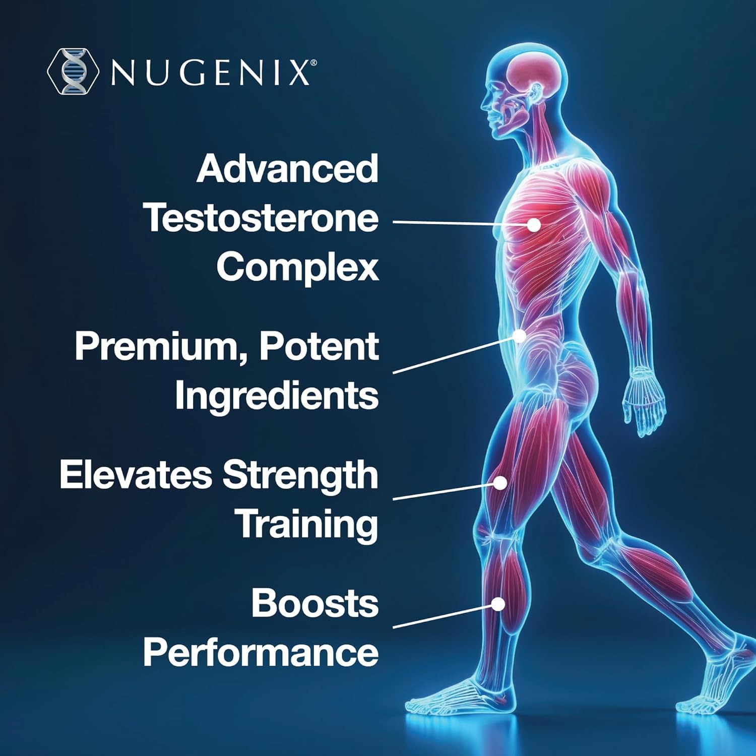 Nugenix Ultimate, Testosterone Booster, 120 tablets NUGENIX
