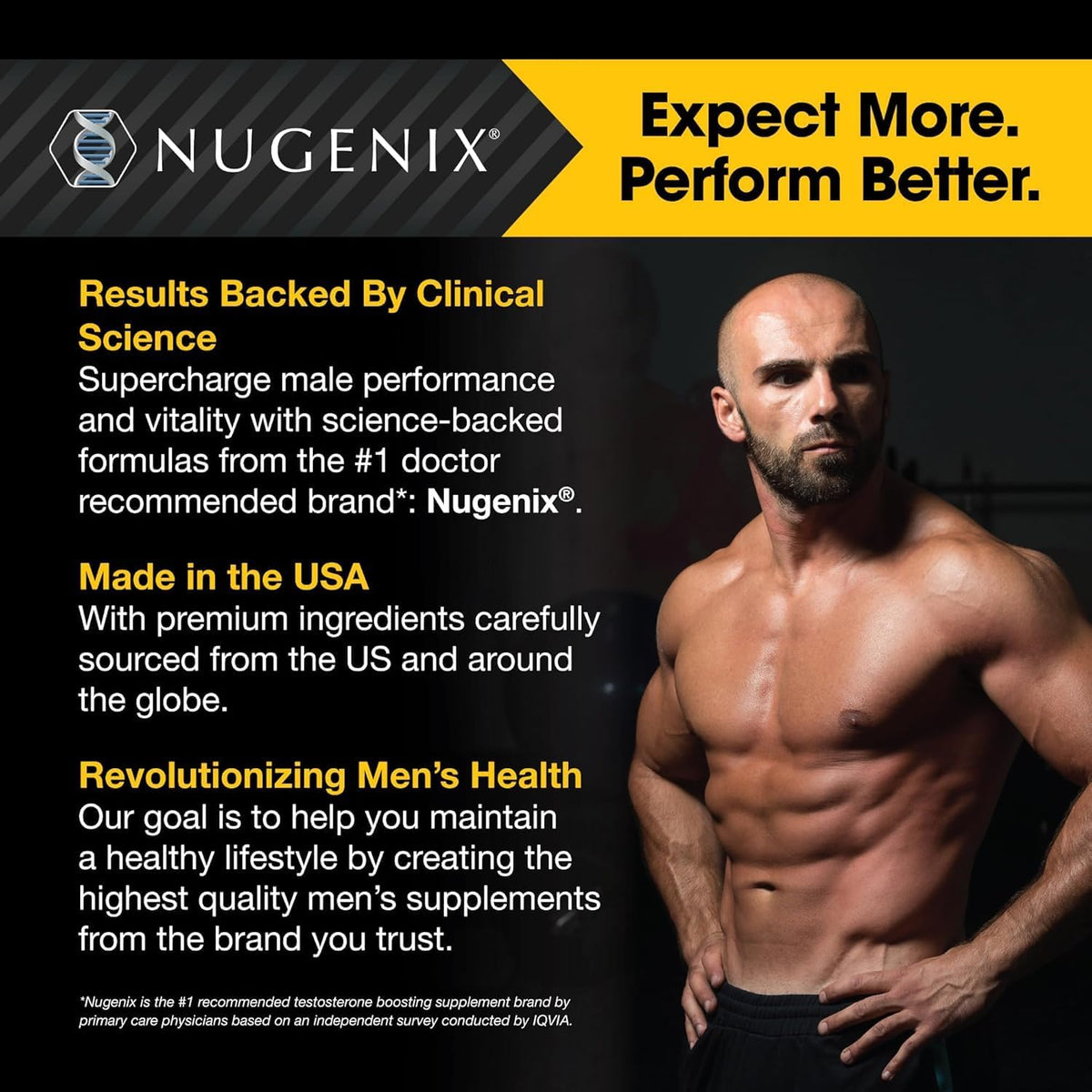Nugenix Ultimate, Testosterone Booster, 120 tablets NUGENIX