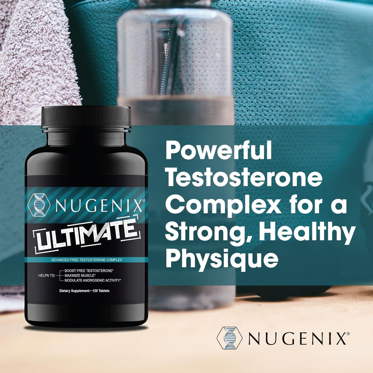 Nugenix Ultimate, Testosterone Booster, 120 tablets NUGENIX